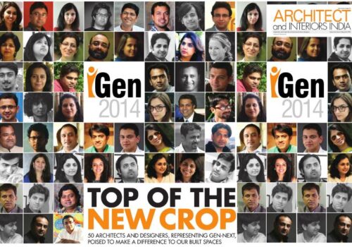 Partner Vijay Dahiya featured in the Top 50 List of gen-next Architects